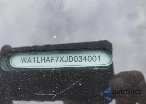 2018 Audi Q7 2.0T Premium из США, поврежденный, VIN WA1LHAF7XJD034001